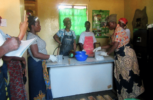PROVIDING INCOME-GENERATING TRAINING FOR WOMEN’S GROUPS